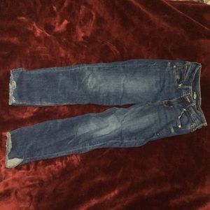 Ankle cut jeans